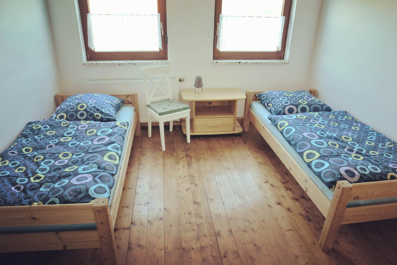 Schlafzimmer im Ferienhaus