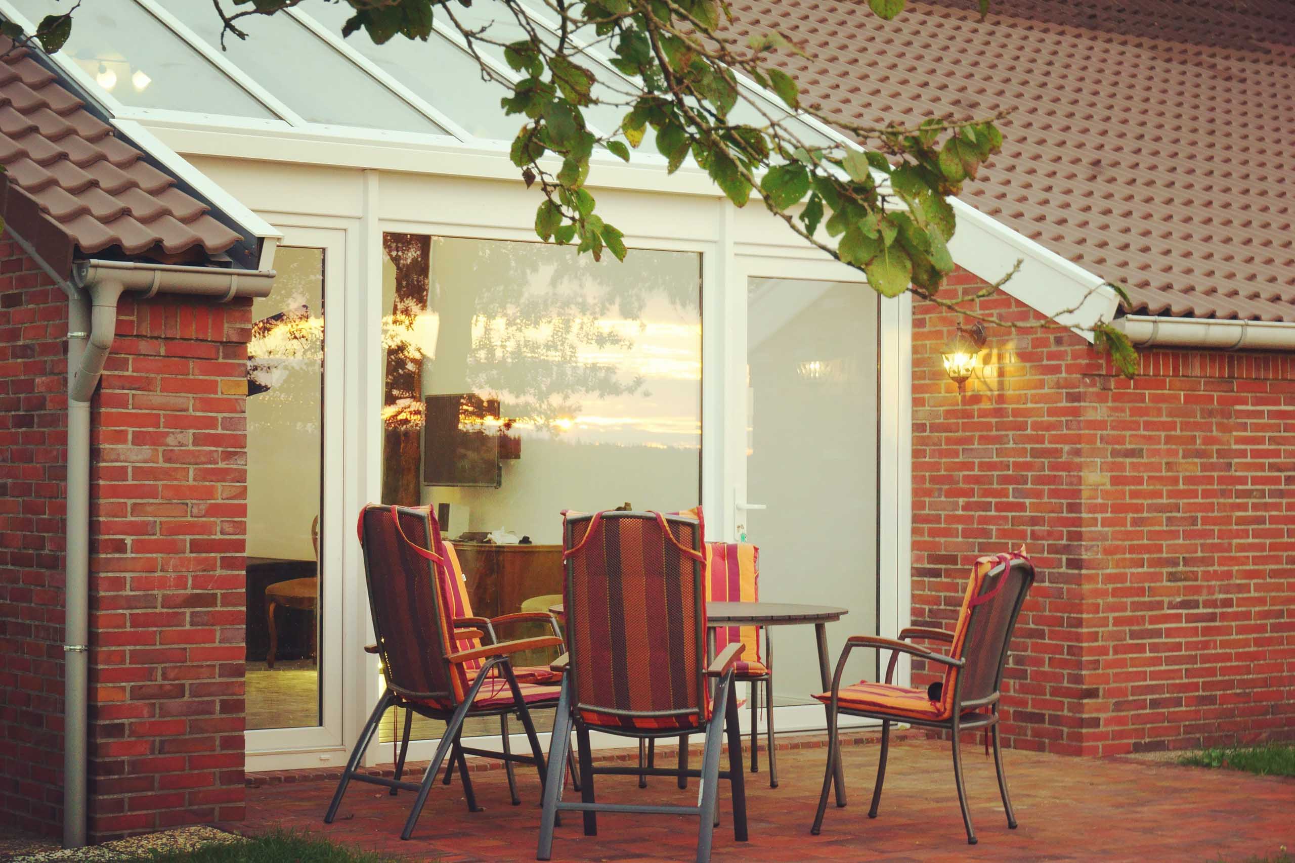 Ferienhaus Terrasse